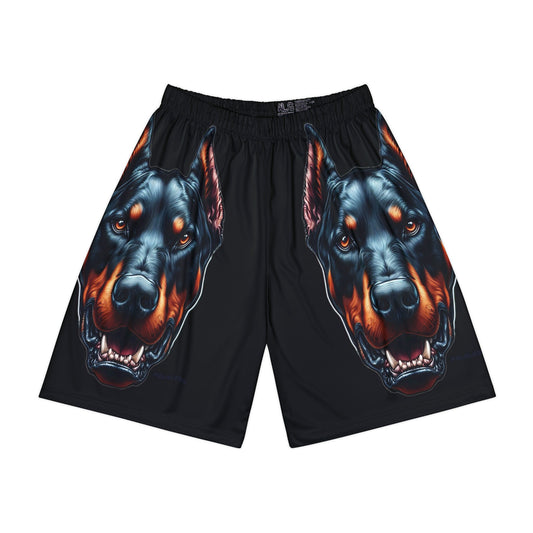 Doberman Allover Print (No Pockets)