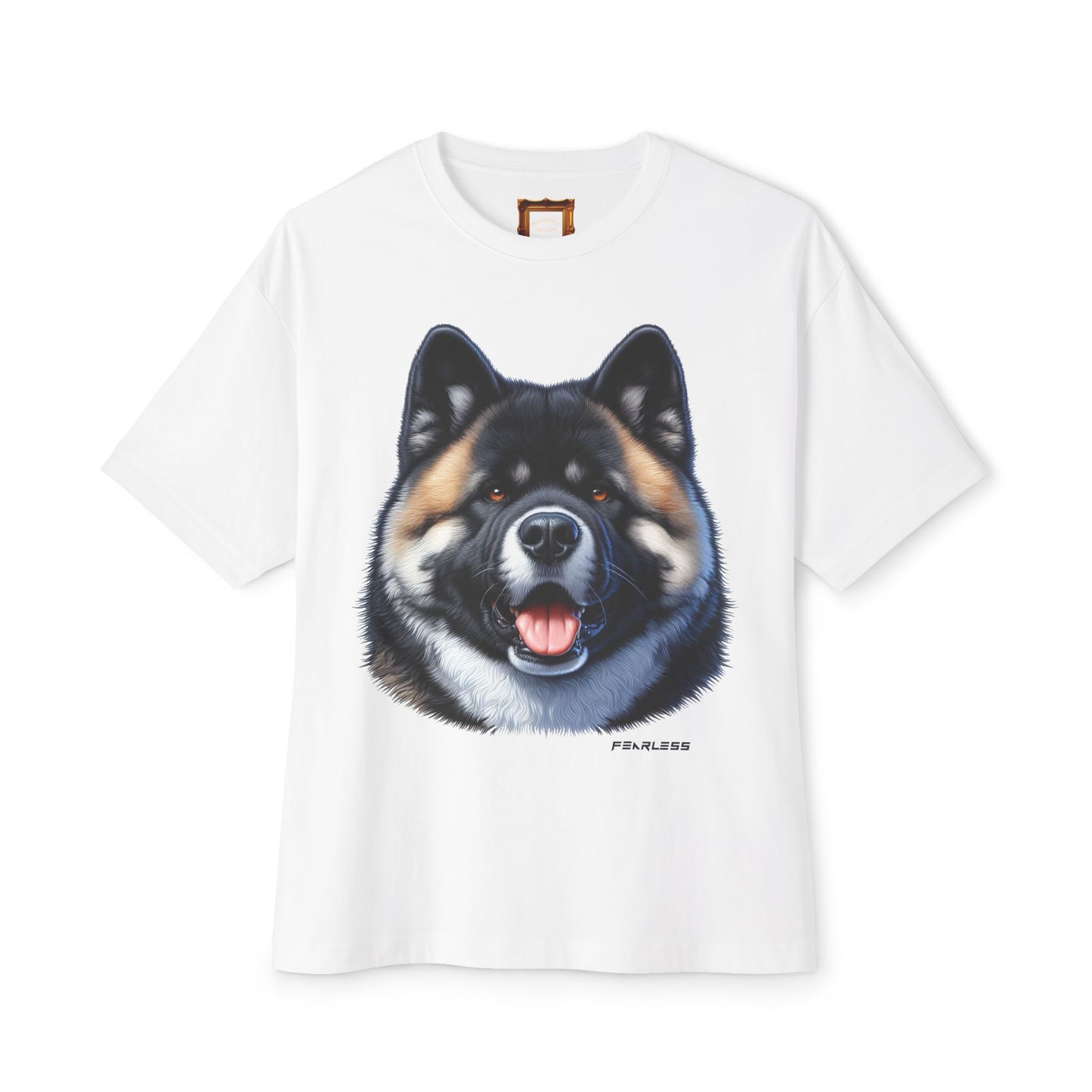 Brown Akita Boxy Tee
