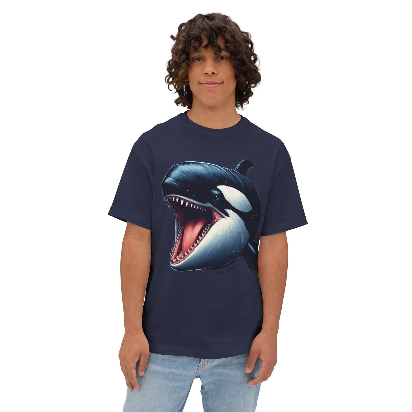 Whale Boxy Tee
