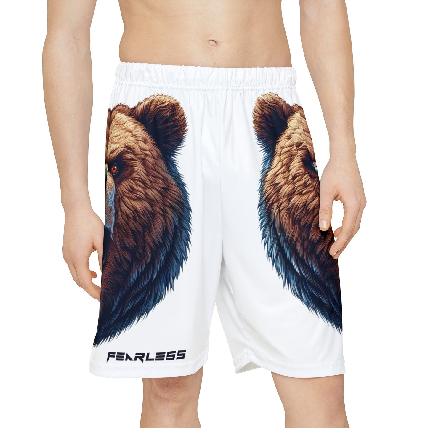 Grizzly Allover Print (No Pockets)