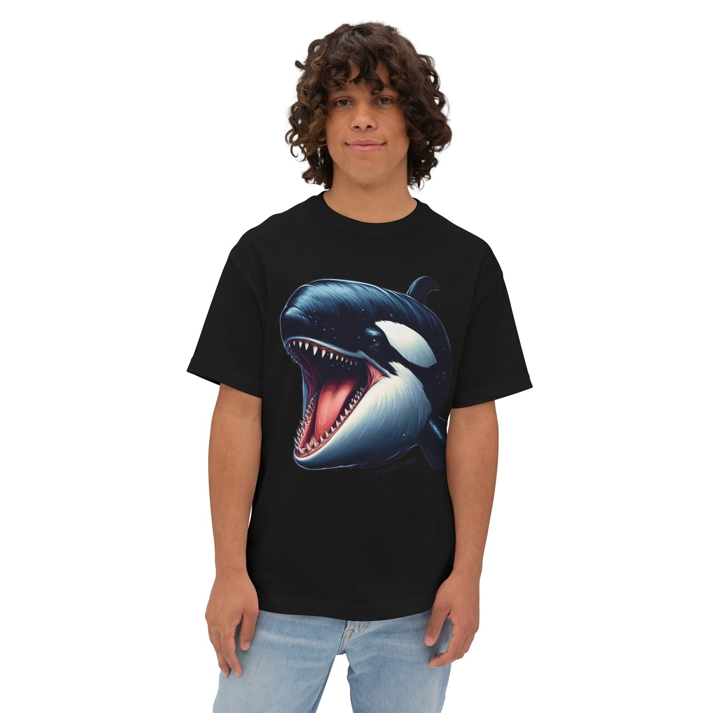Whale Boxy Tee