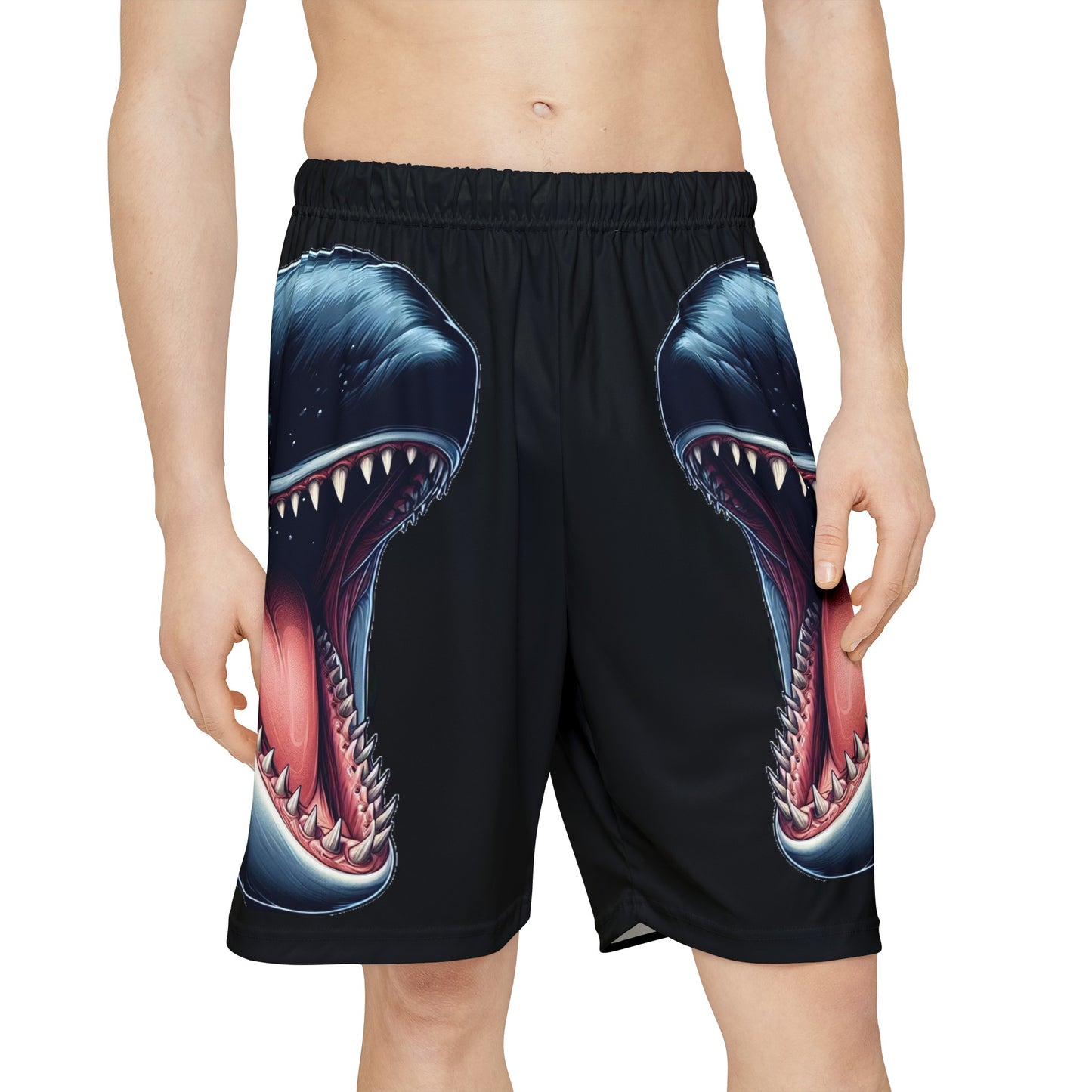 Whale Allover Print (No Pockets)