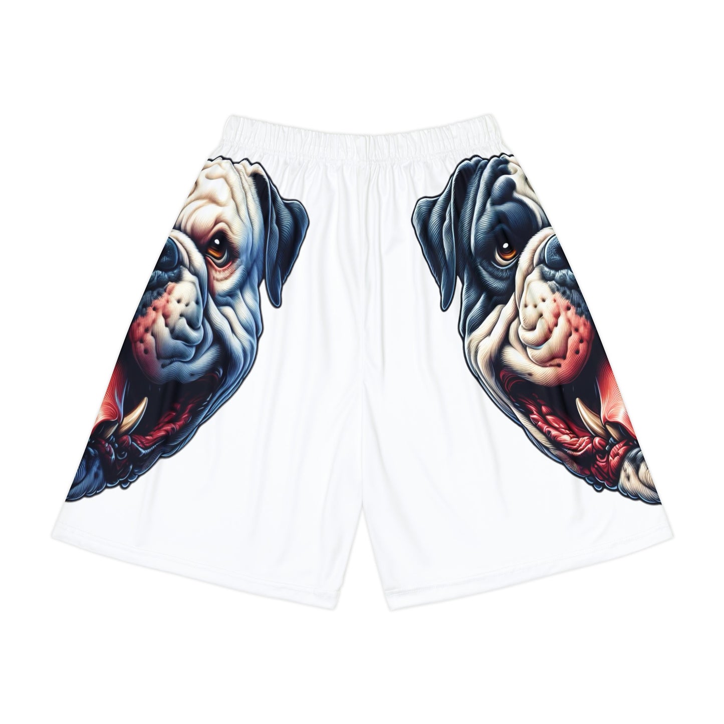 Bulldog Allover Print (No Pockets)