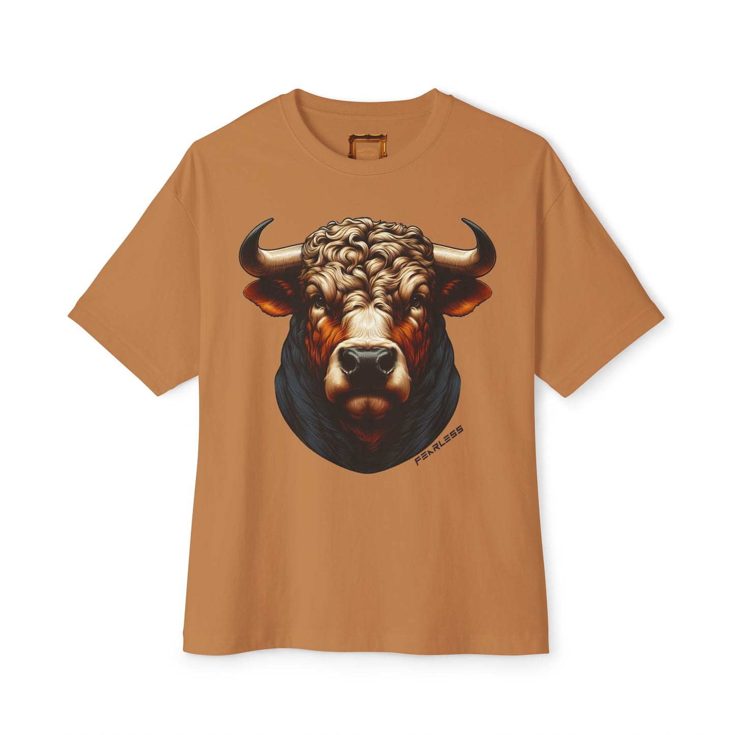 Brown Bull Boxy Tee