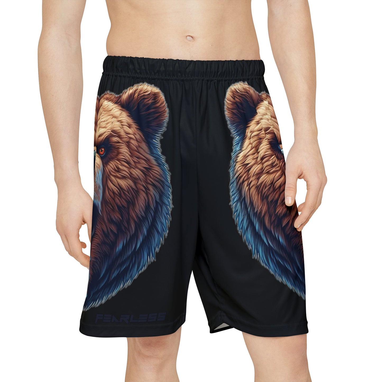 Grizzly Allover Print (No Pockets)