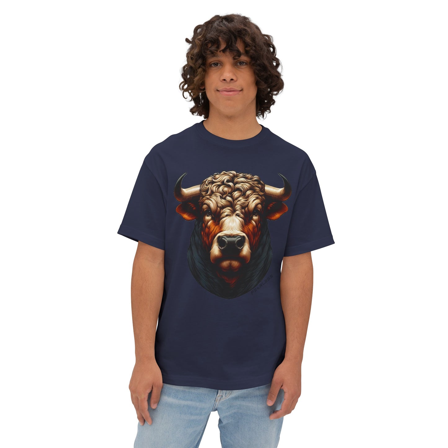 Brown Bull Boxy Tee