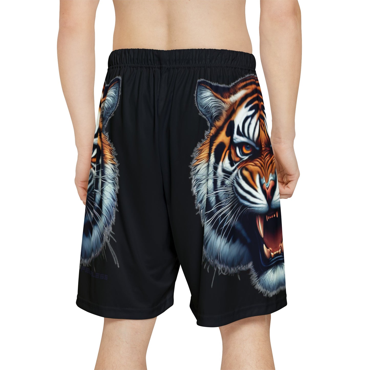 Tiger Allover Print (No Pockets)