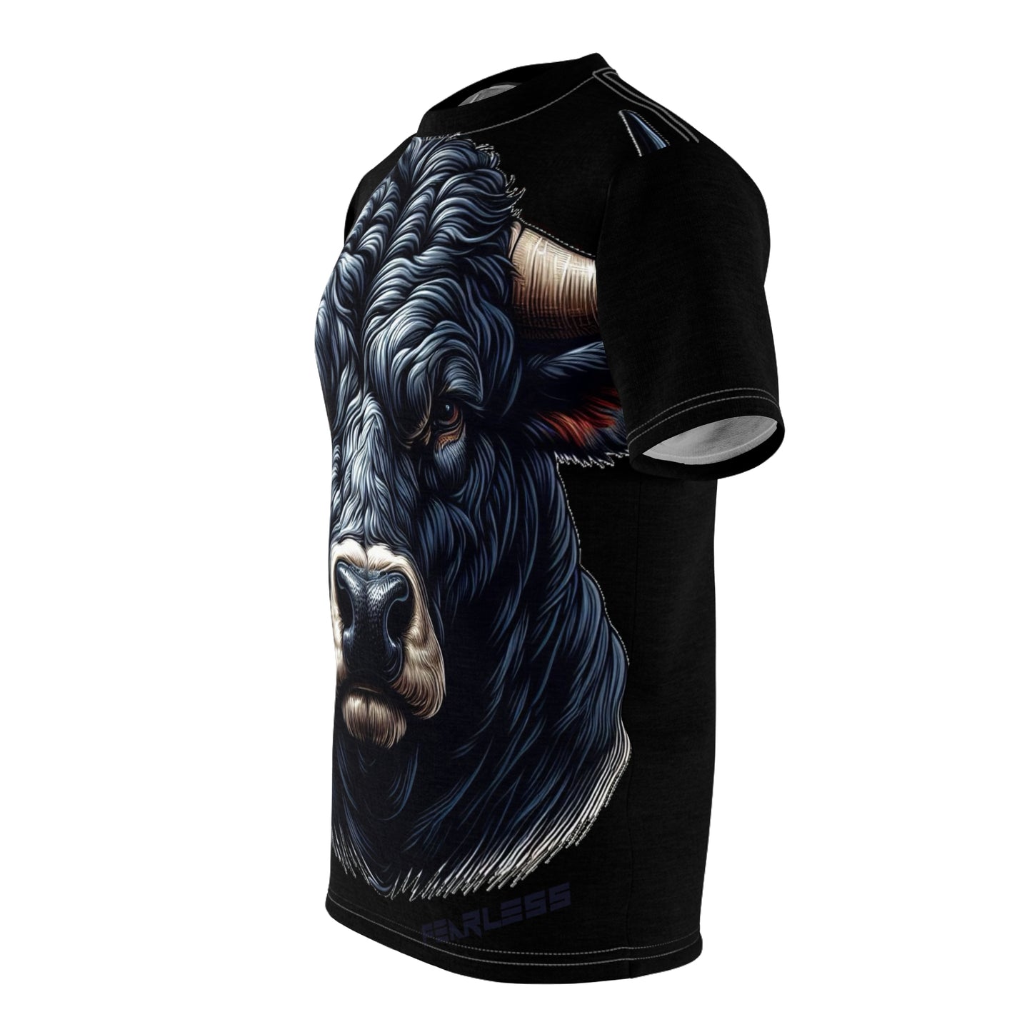 Black Bull Allover Print
