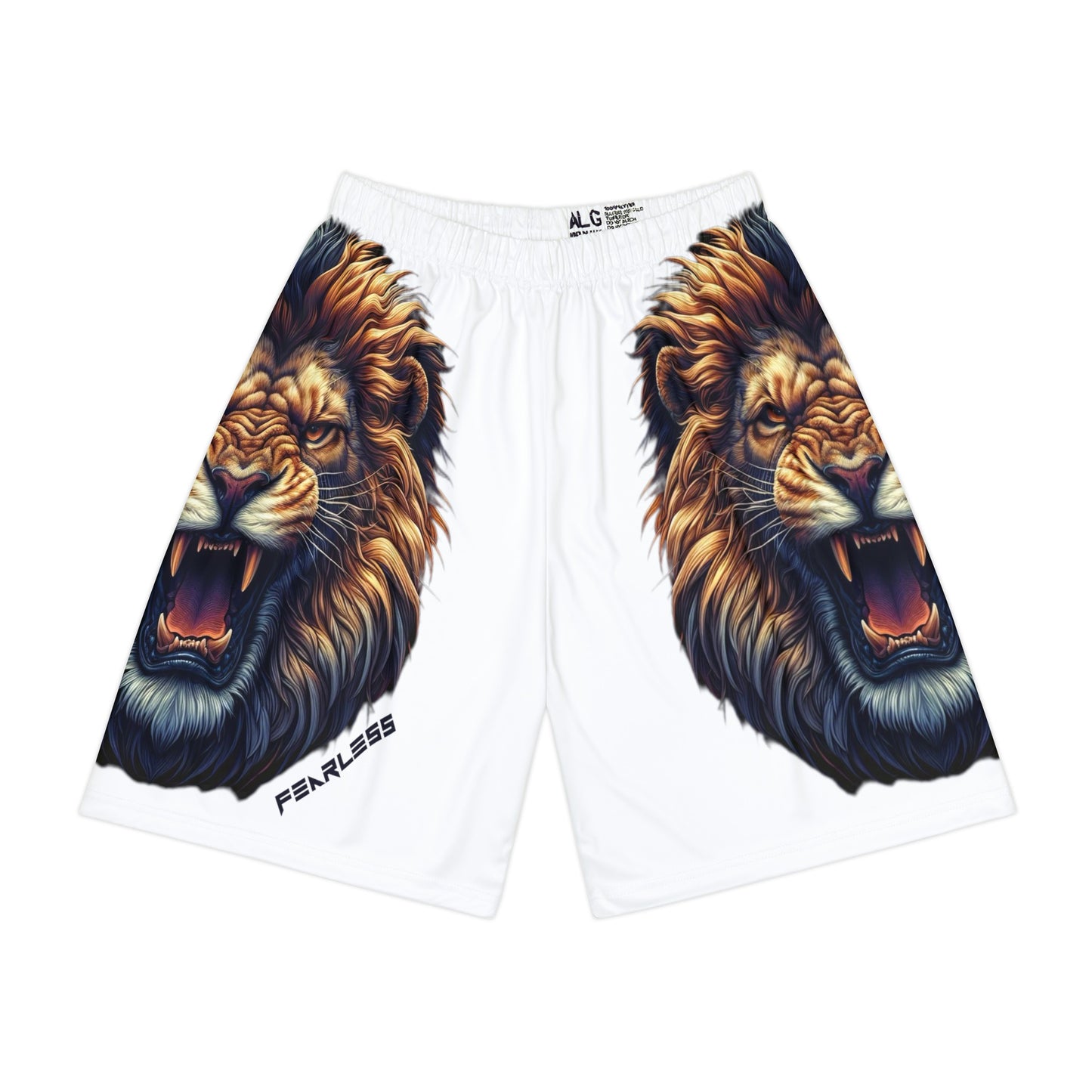 Lion Allover Print (No Pockets)