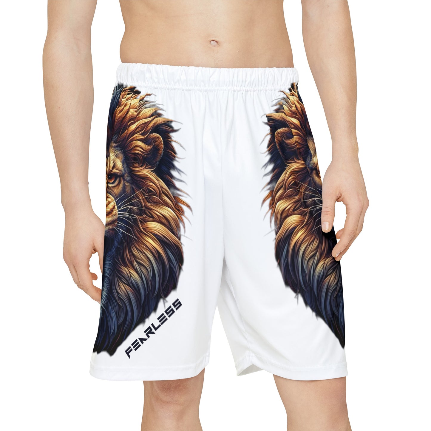 Lion Allover Print (No Pockets)