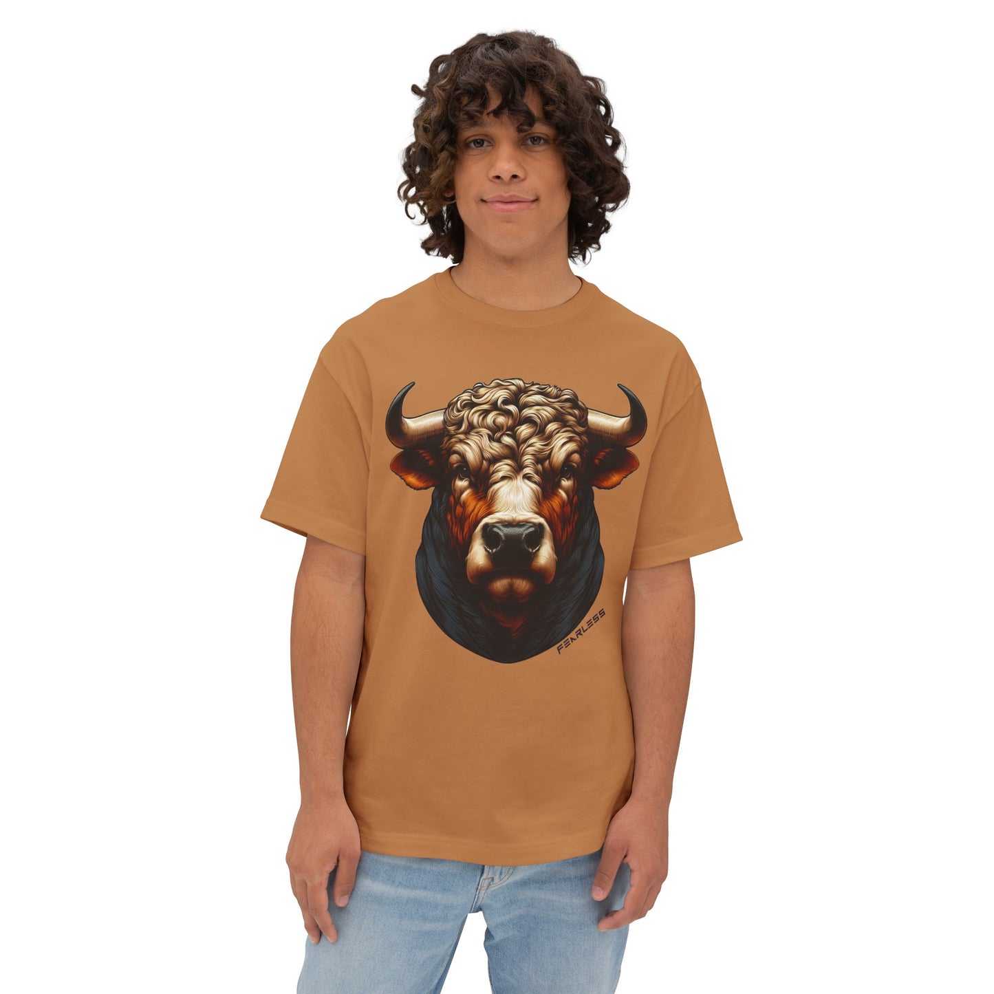 Brown Bull Boxy Tee