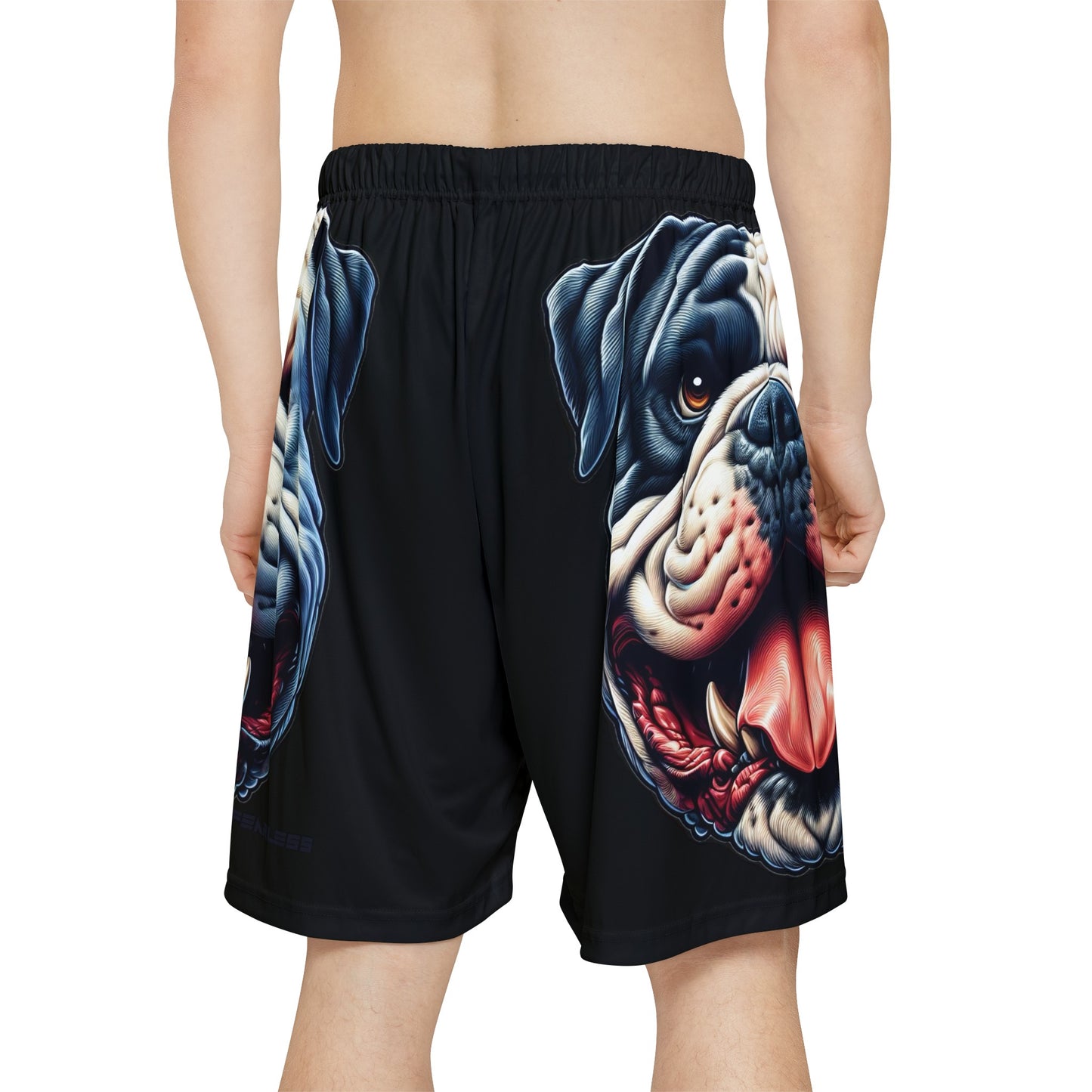 Bulldog Allover Print (No Pockets)