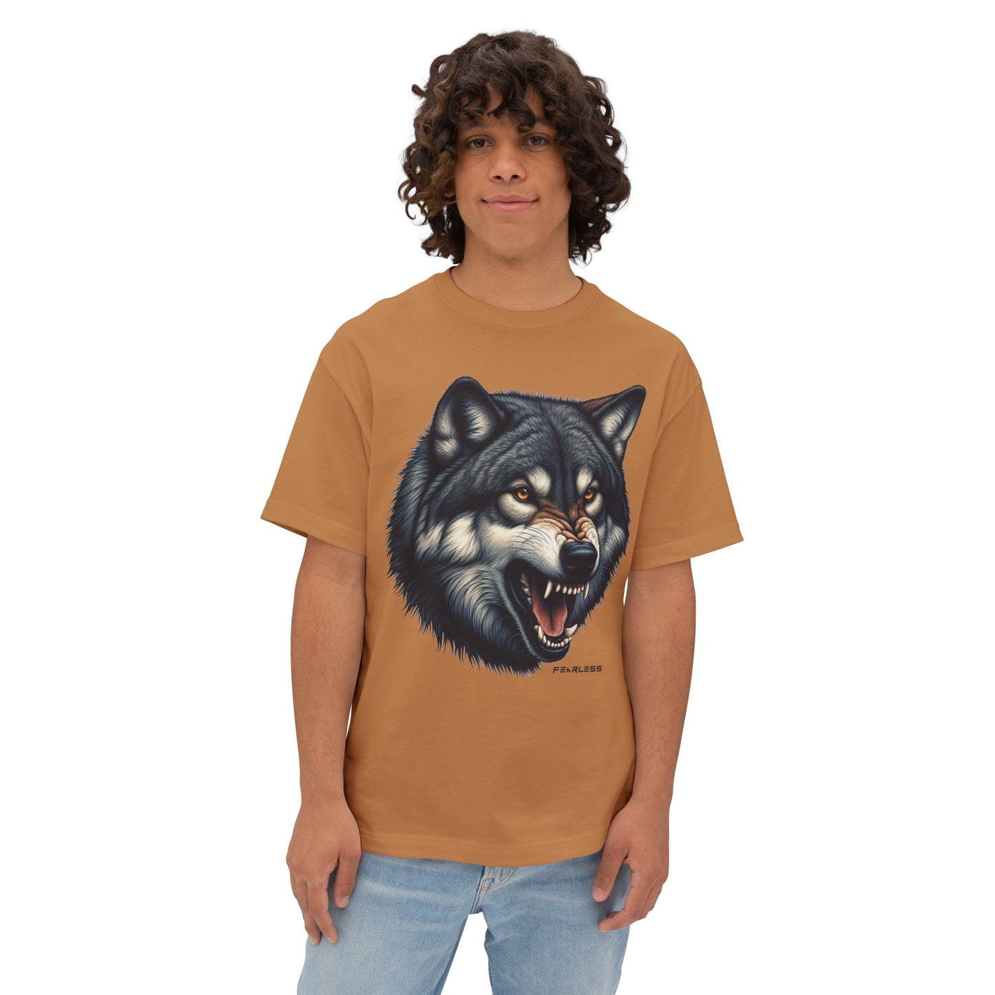 Wolf Boxy Tee