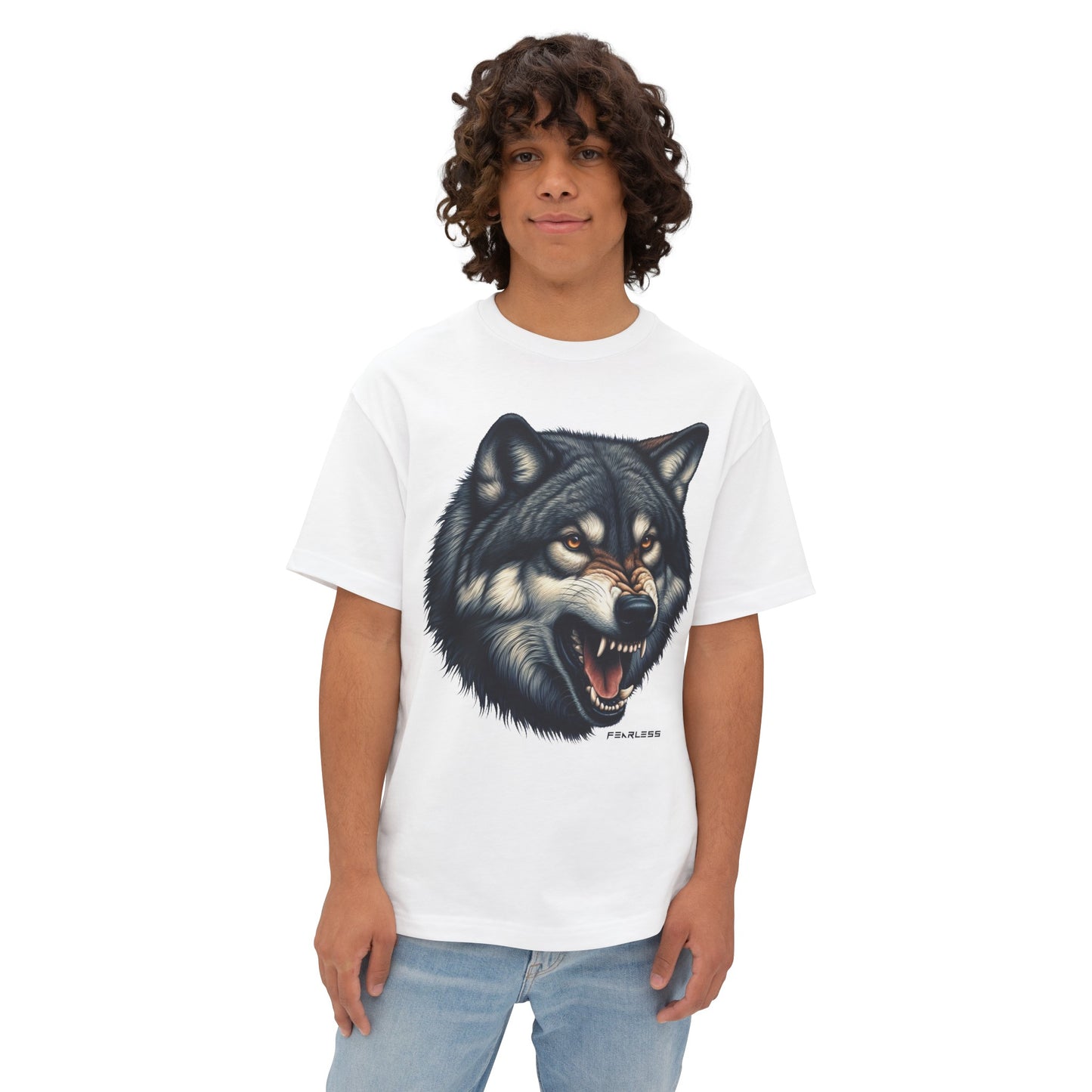 Wolf Boxy Tee