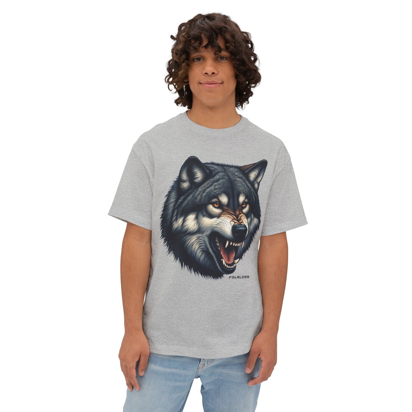 Wolf Boxy Tee