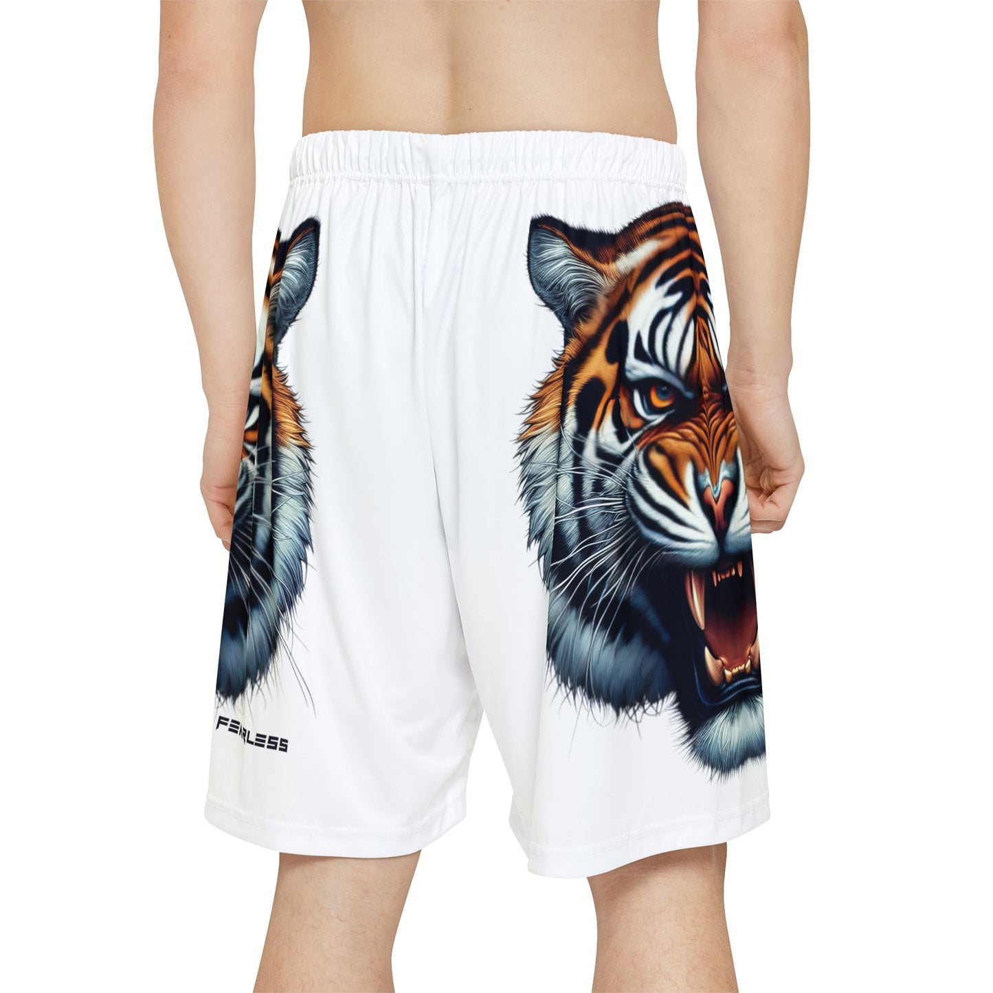 Tiger Allover Print (No Pockets)