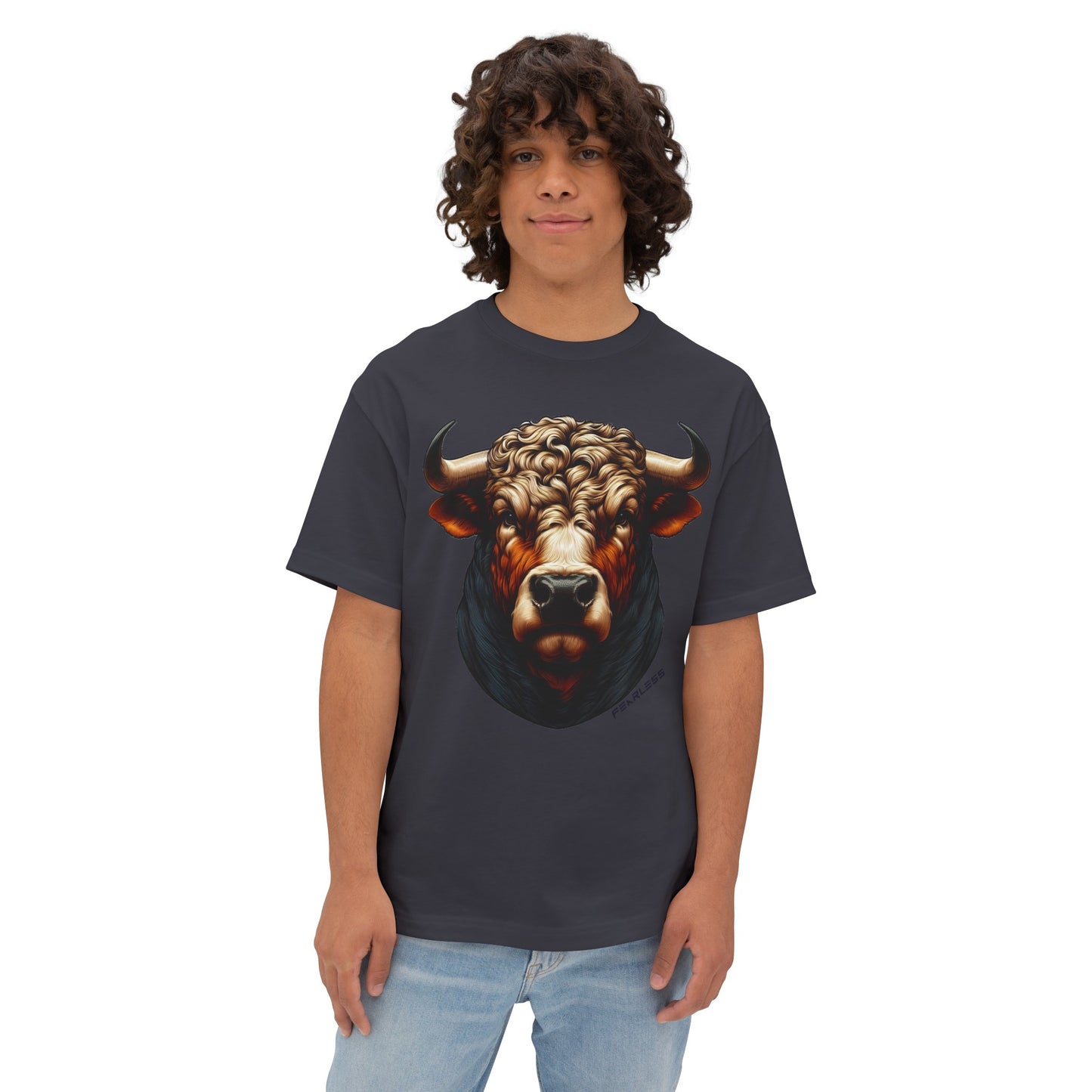 Brown Bull Boxy Tee