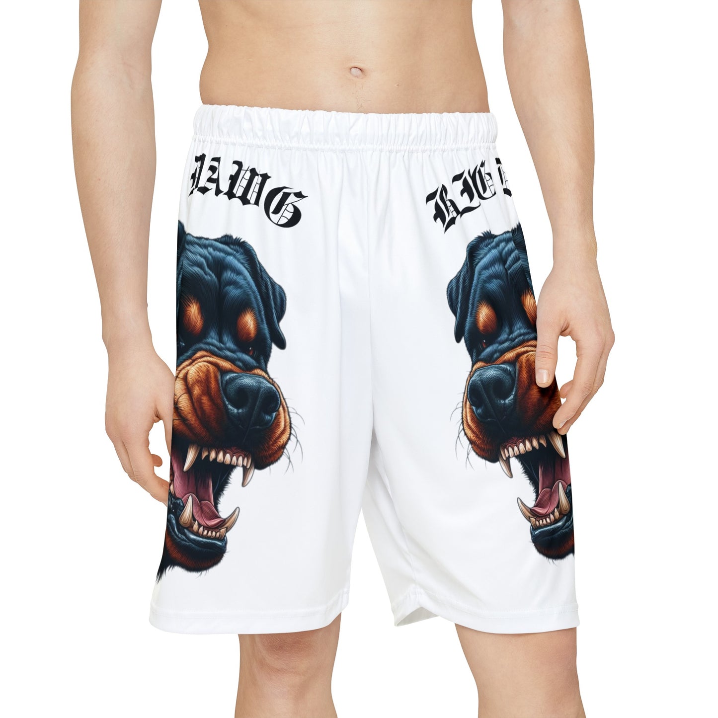 Big Dawg Rottweiler Allover Print (No Pockets)