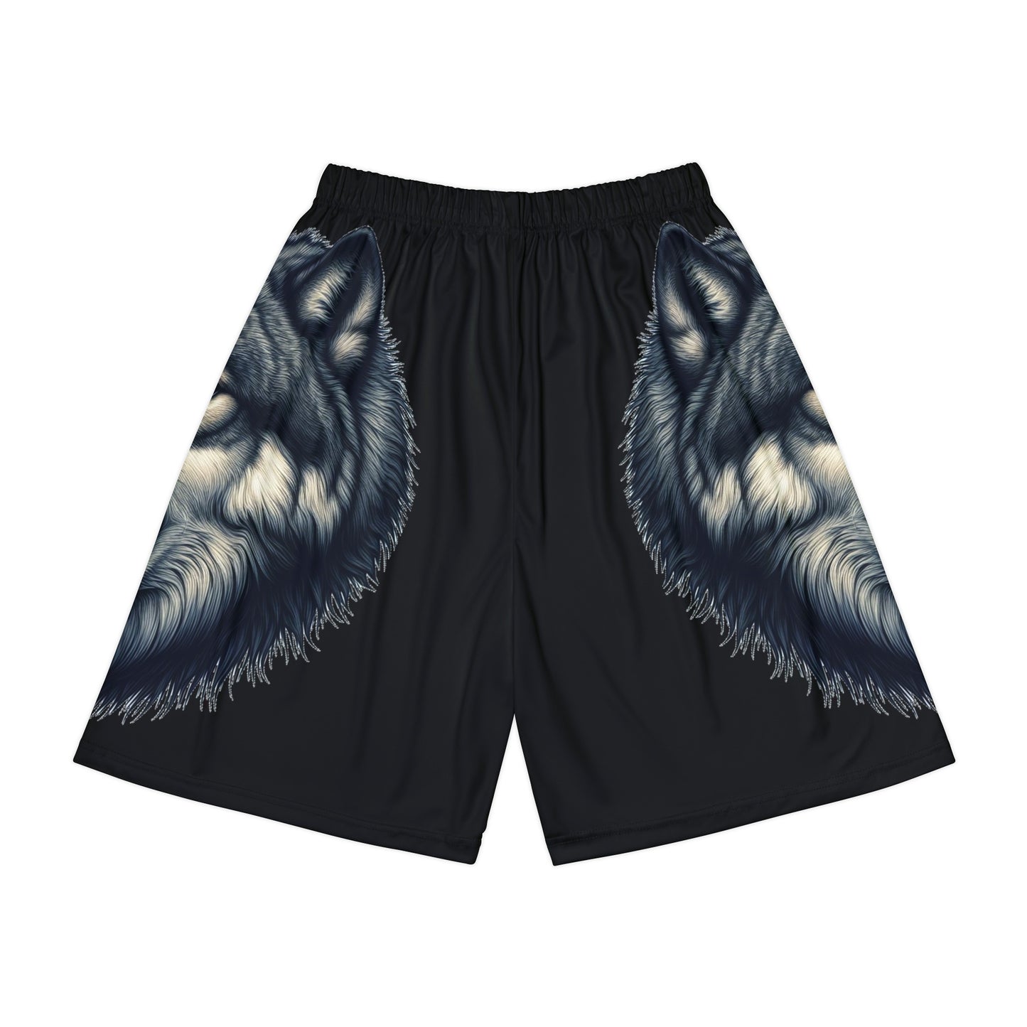 Wolf Allover Print (No Pockets)