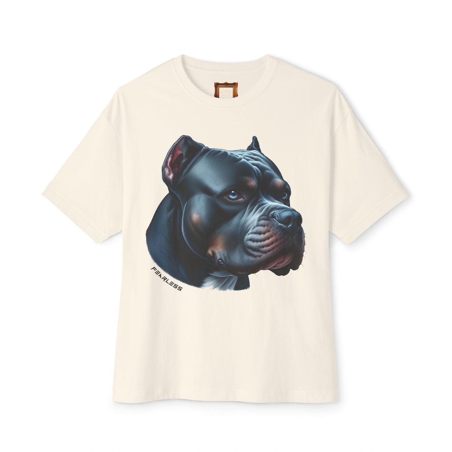 Blue Bulldog Boxy Tee