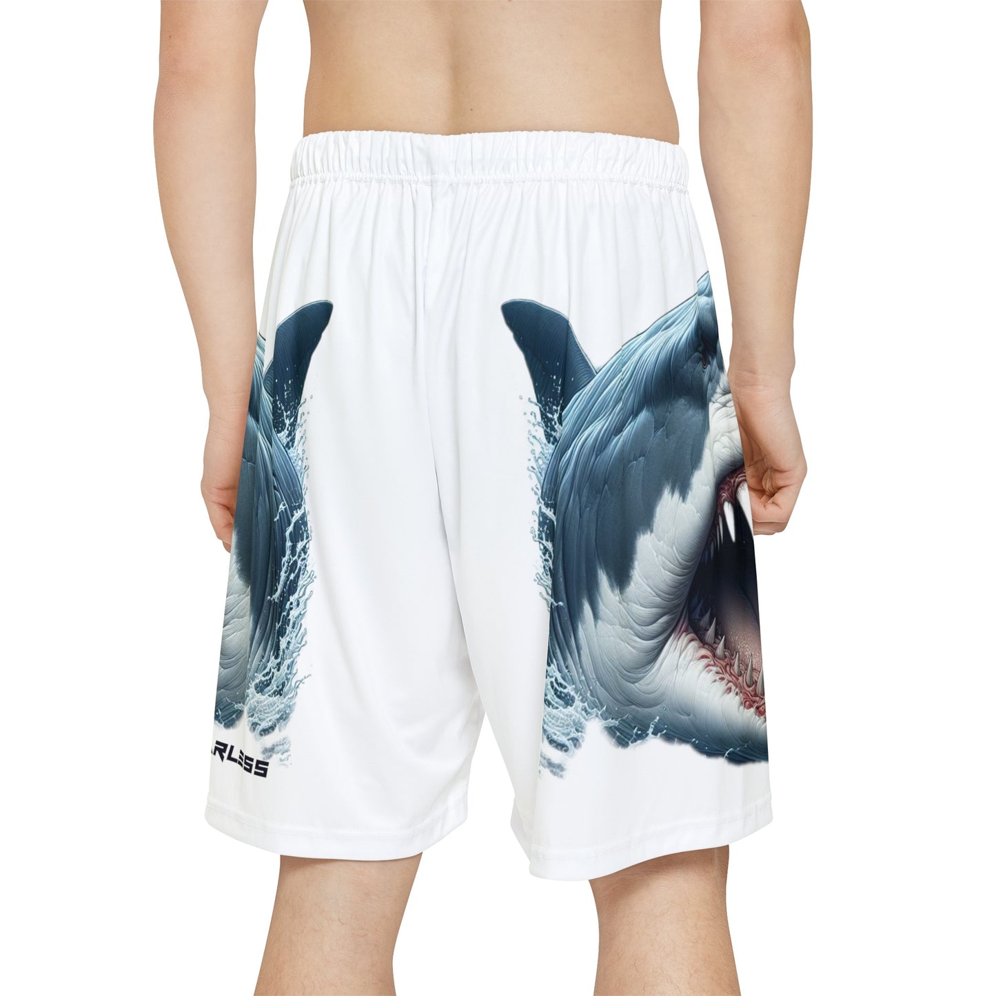 Shark Allover Print (No Pockets)