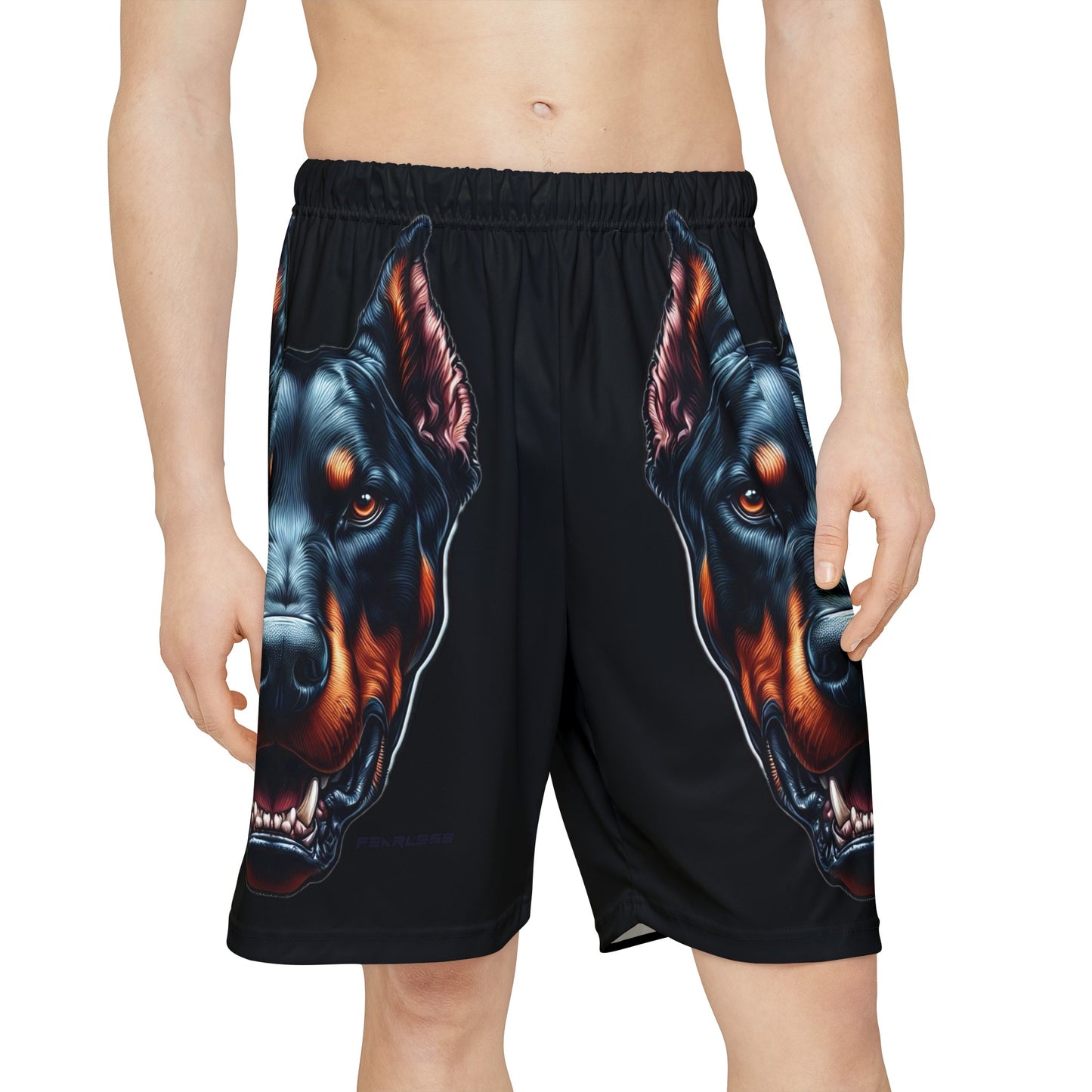 Doberman Allover Print (No Pockets)
