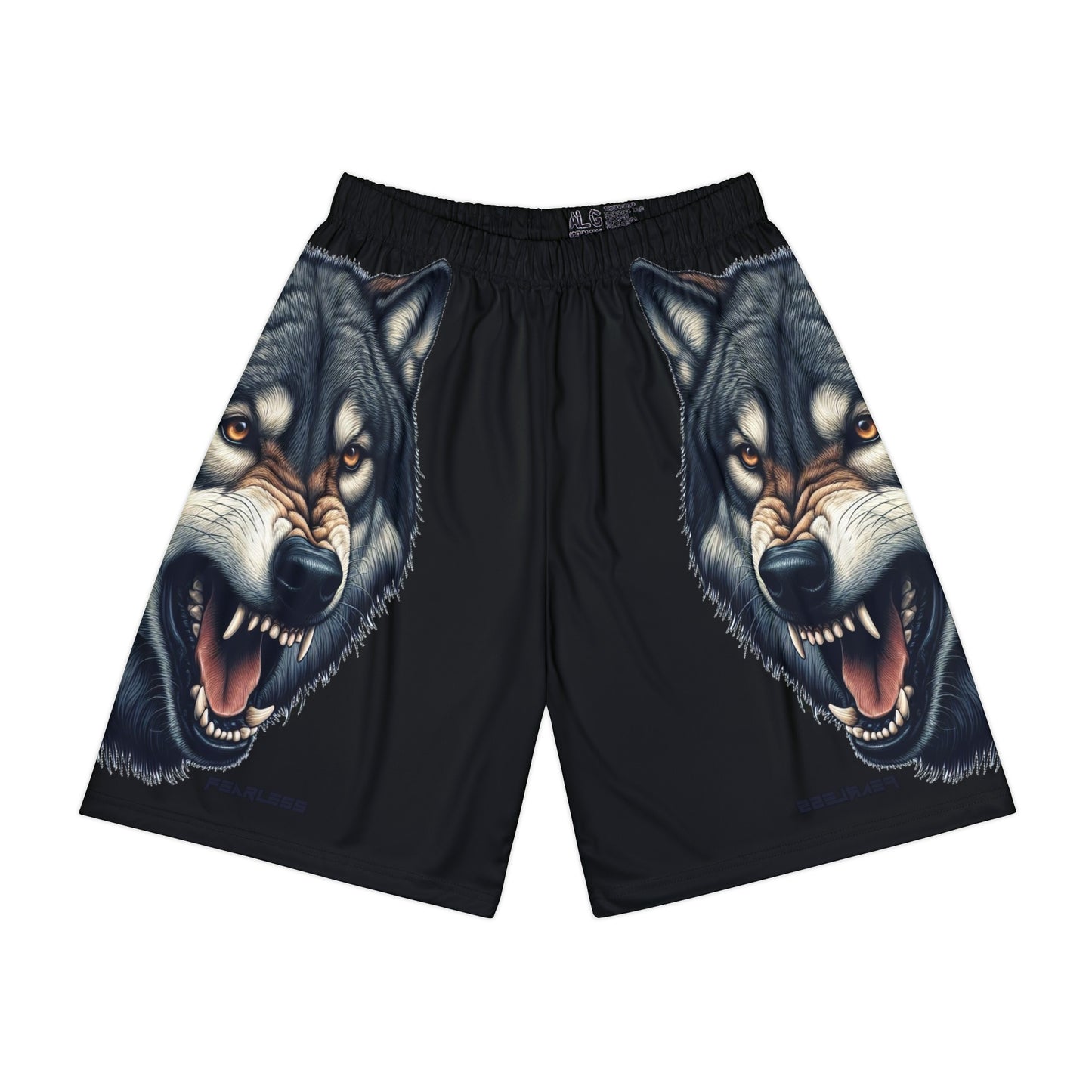 Wolf Allover Print (No Pockets)