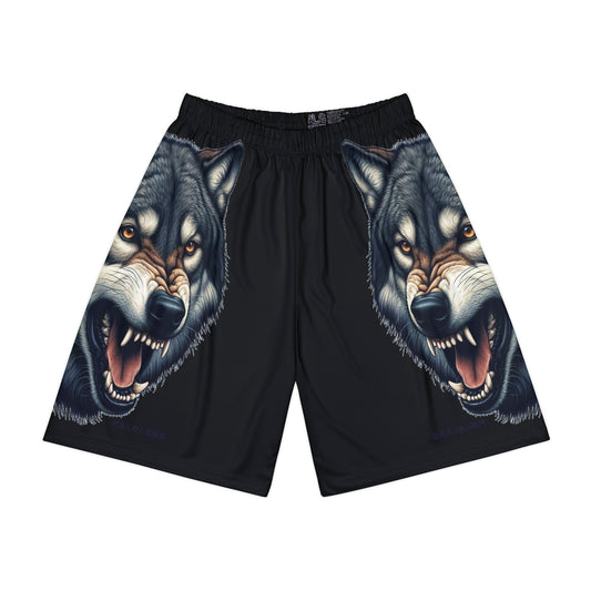 Wolf Allover Print (No Pockets)