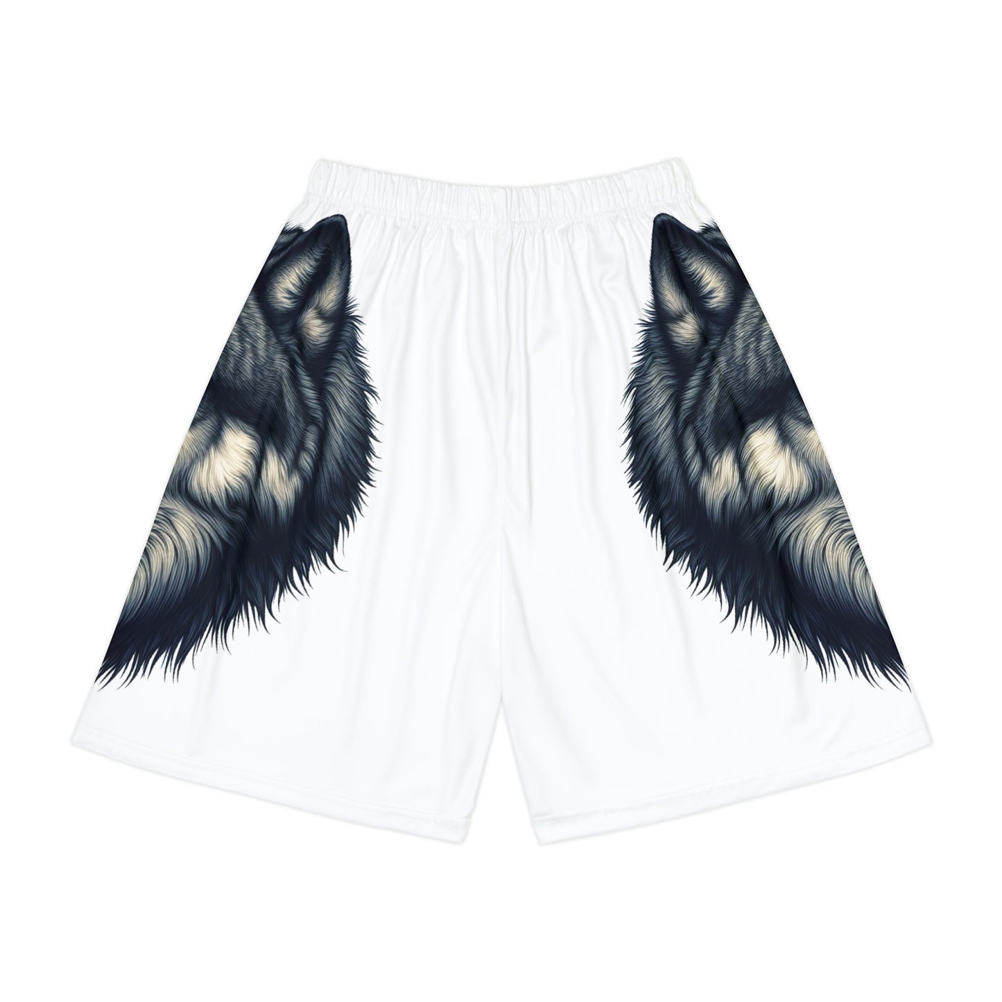 Wolf Allover Print (No Pockets)