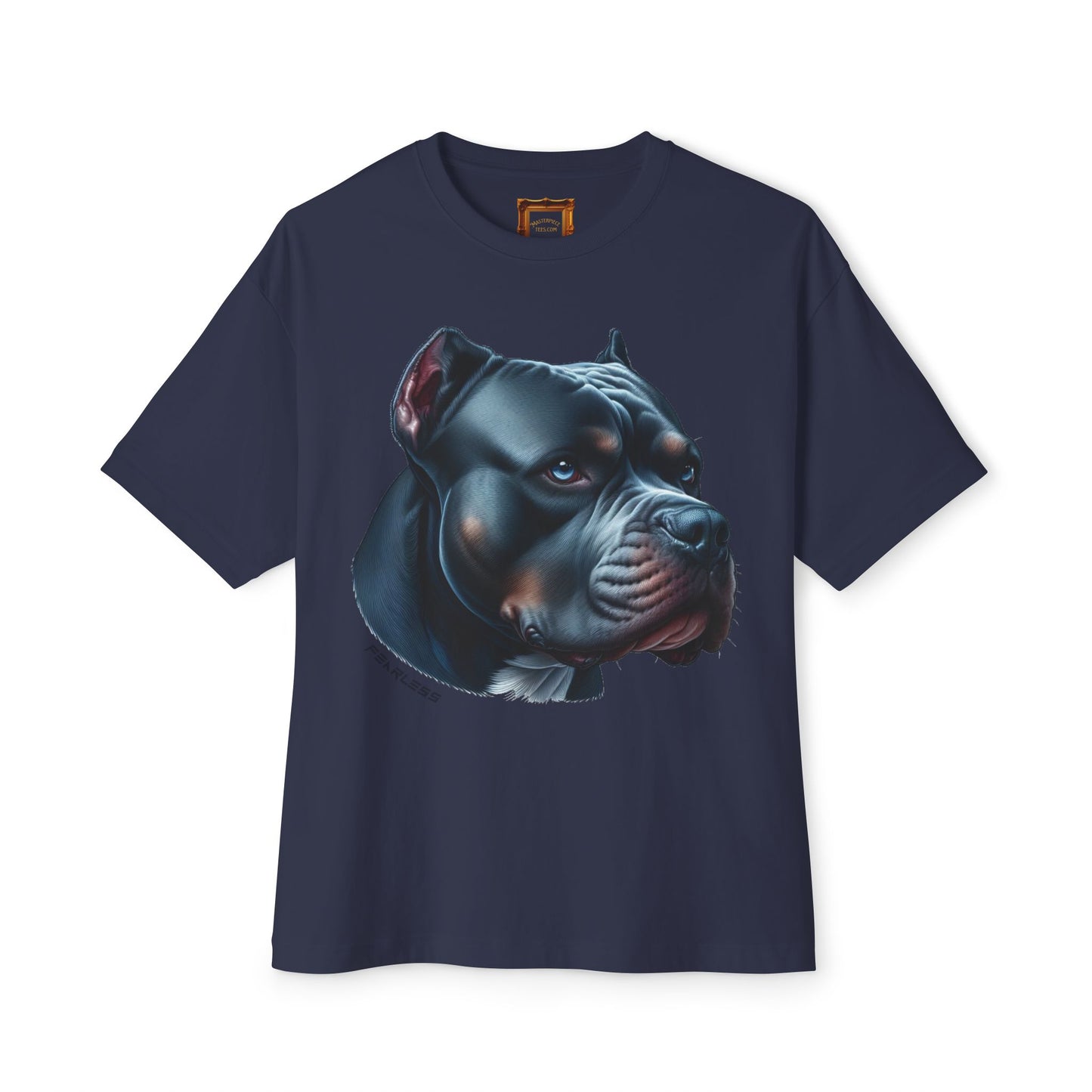 Blue Bulldog Boxy Tee