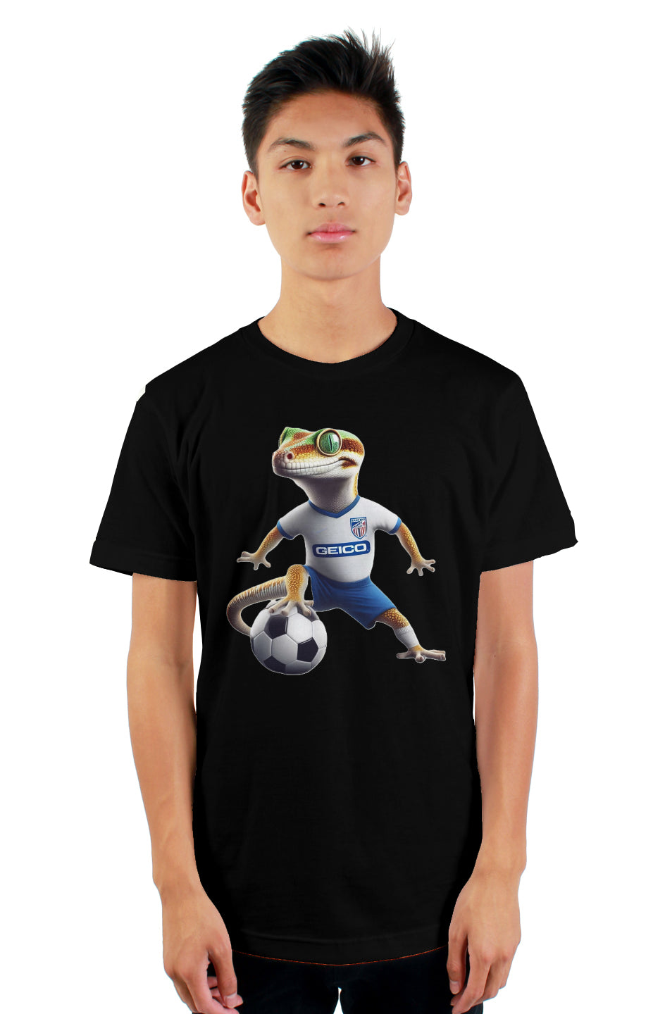 soccer white gecko