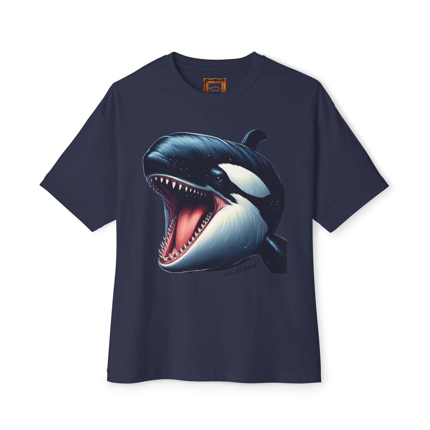 Whale Boxy Tee