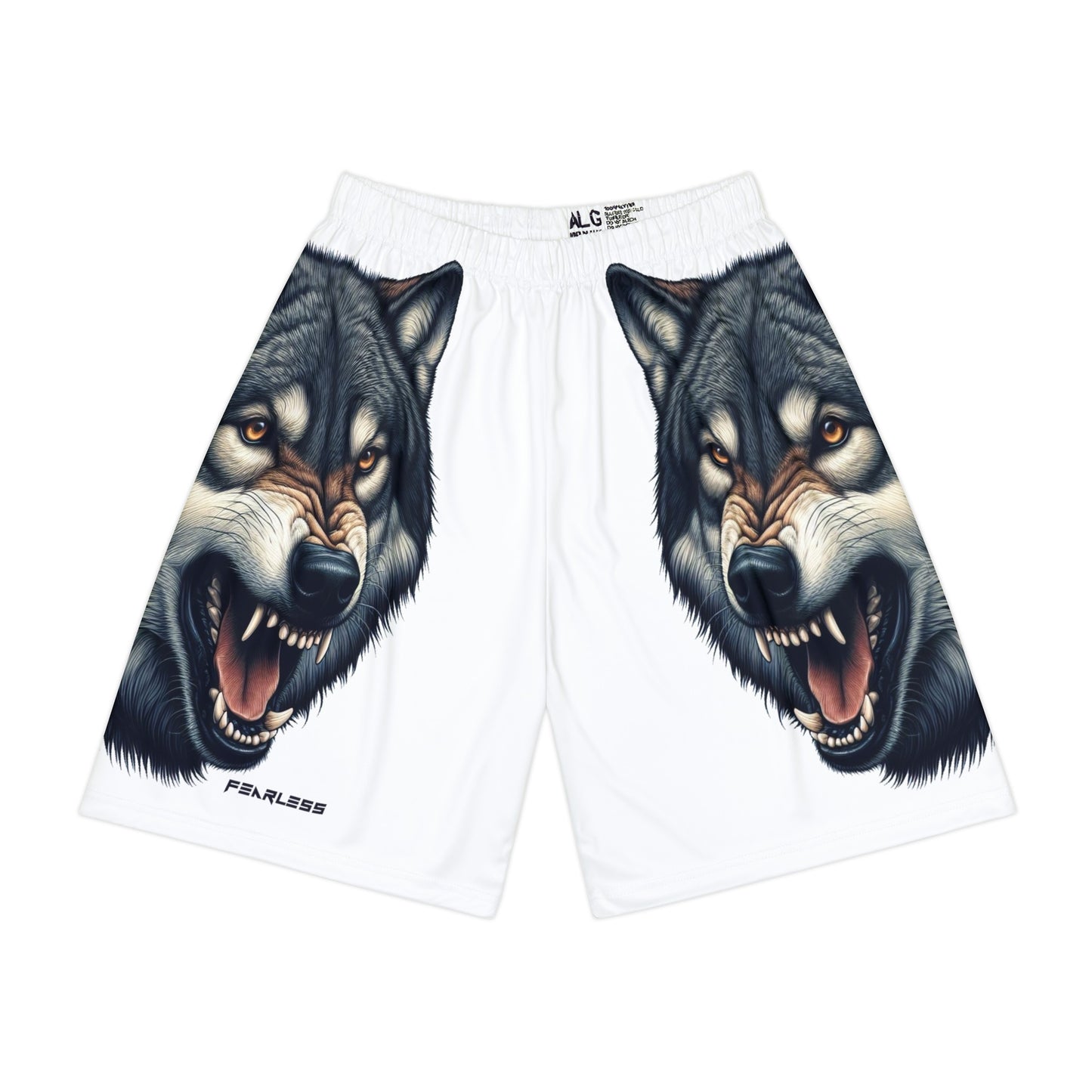 Wolf Allover Print (No Pockets)