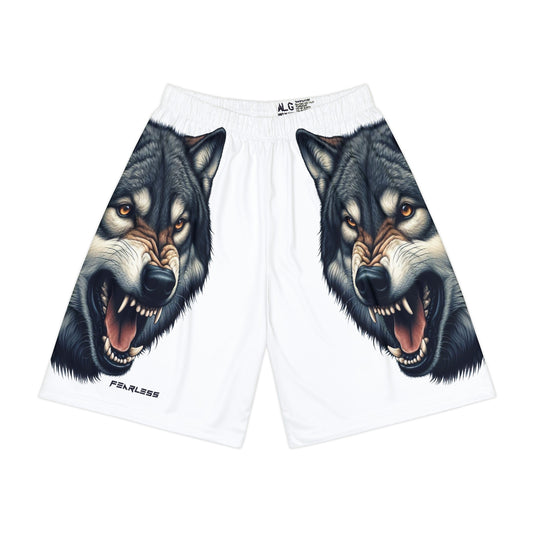 Wolf Allover Print (No Pockets)
