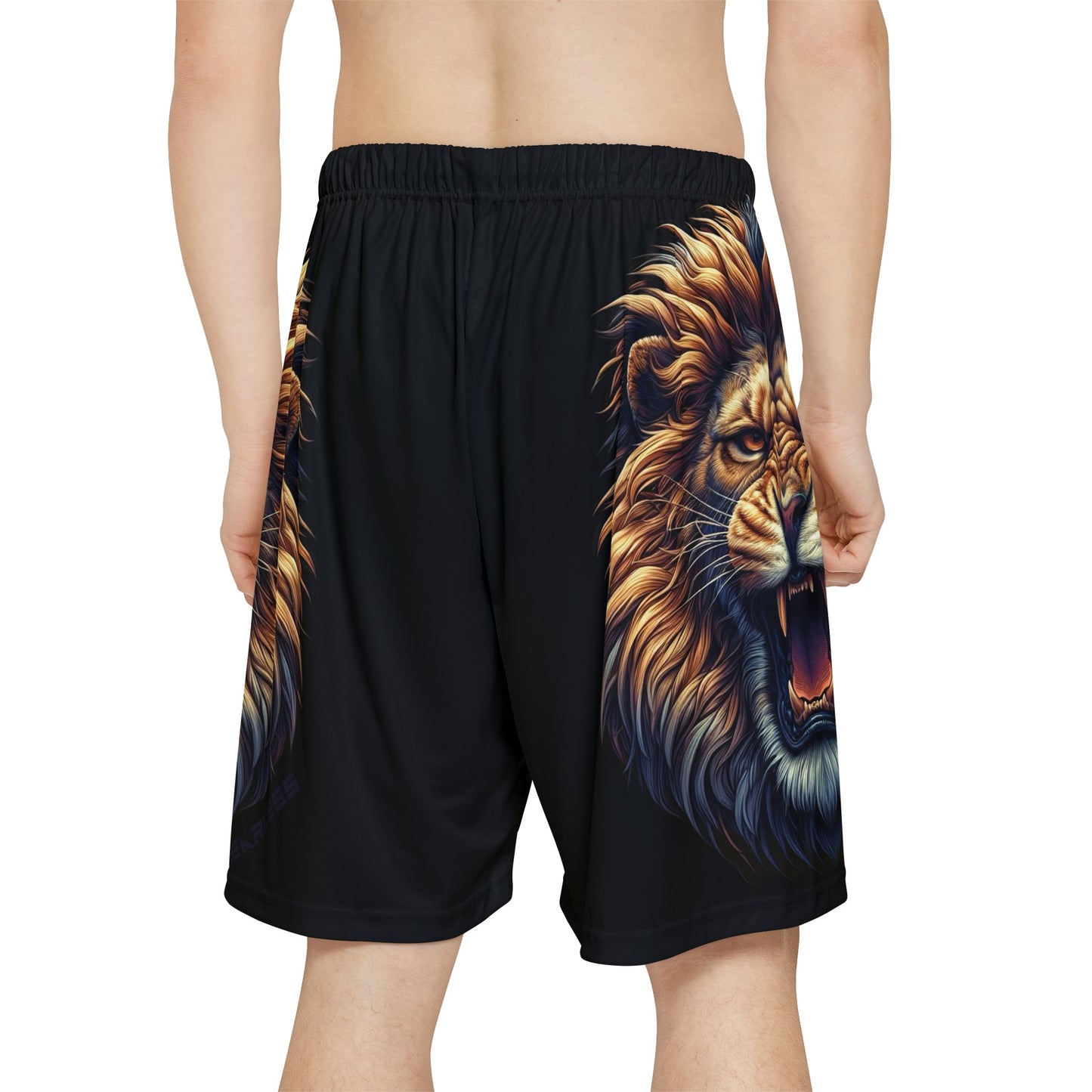 Lion Allover Print (No Pockets)