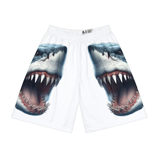 Shark Allover Print (No Pockets)