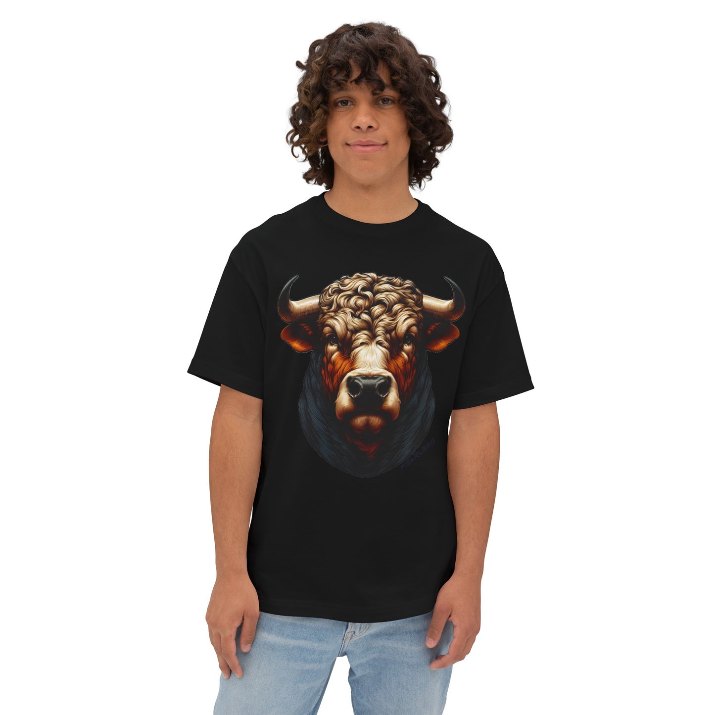 Brown Bull Boxy Tee