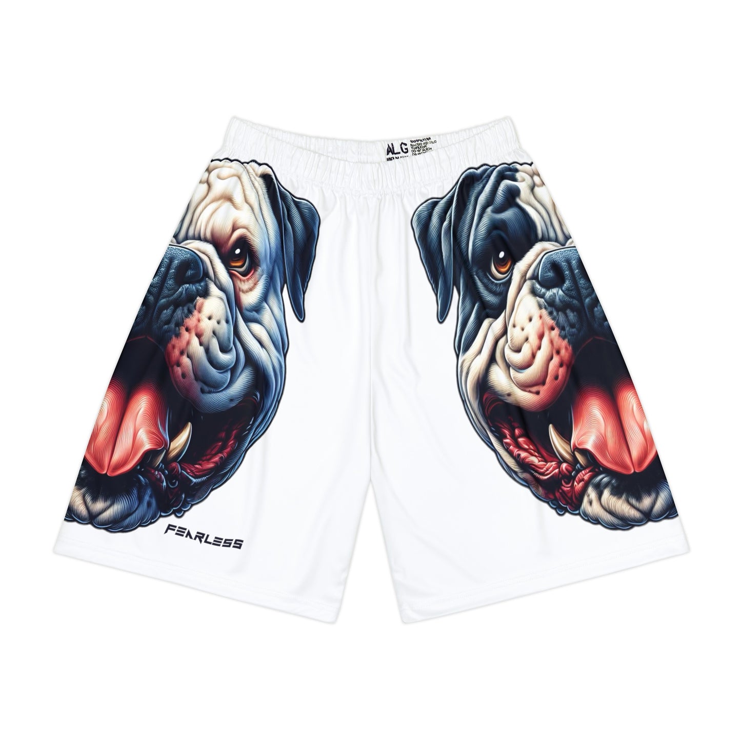 Bulldog Allover Print (No Pockets)