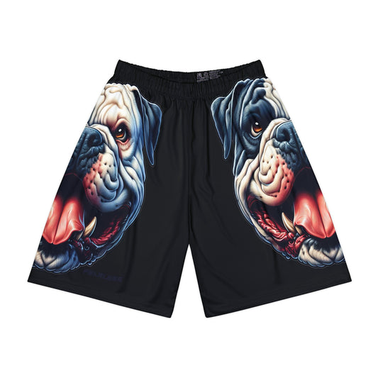 Bulldog Allover Print (No Pockets)
