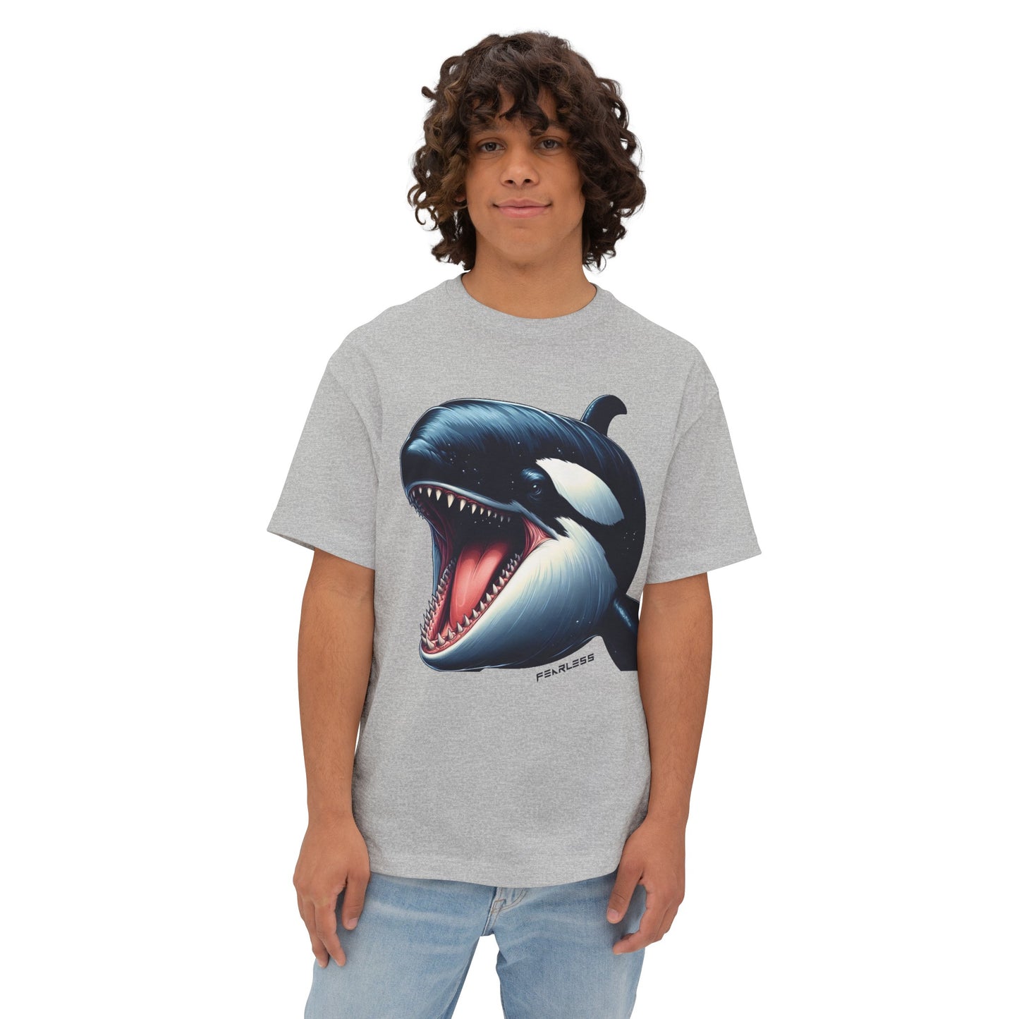 Whale Boxy Tee
