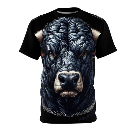 Black Bull Allover Print