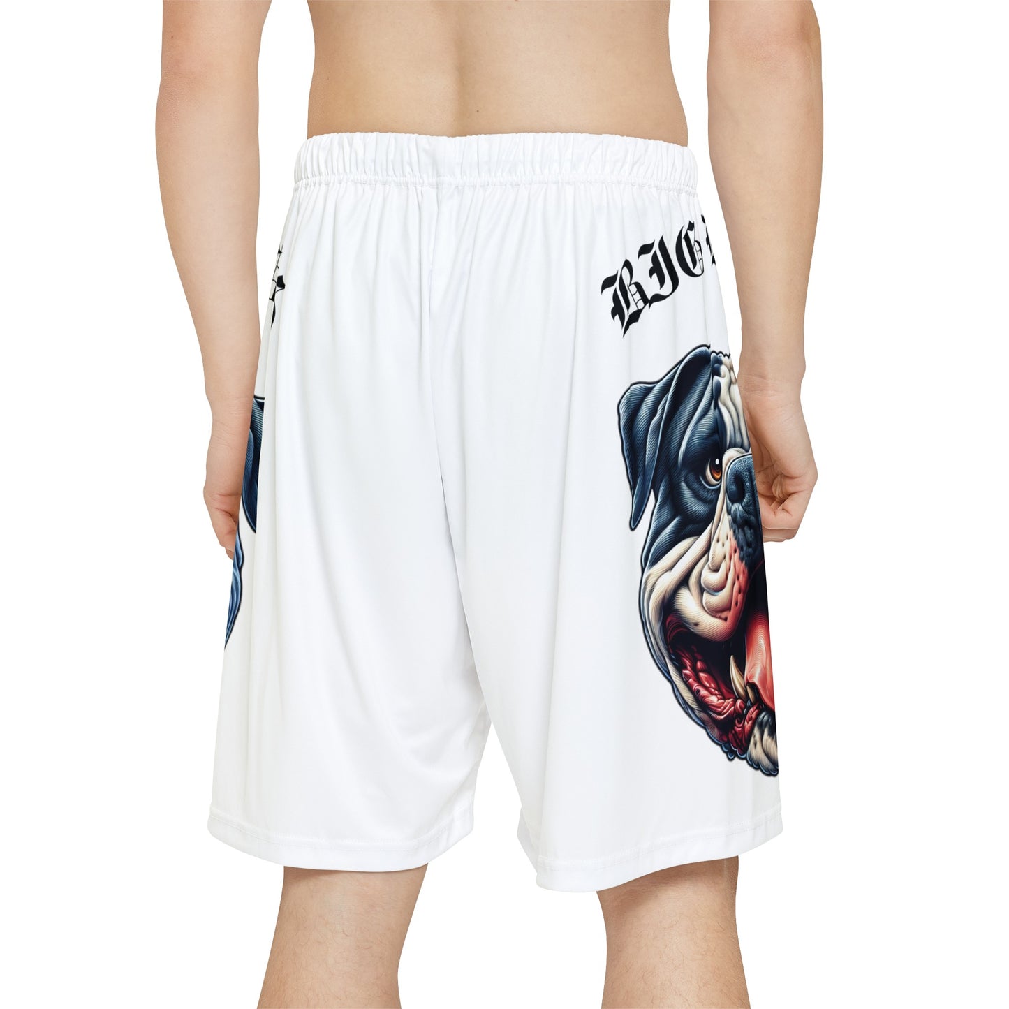 Big Dawg Bulldog Allover Print (No Pockets)