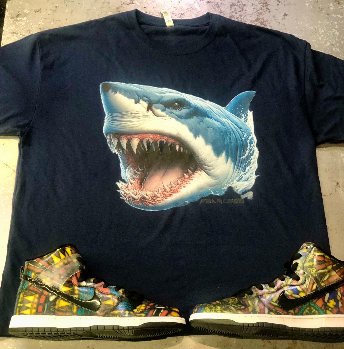 Shark Boxy Tee