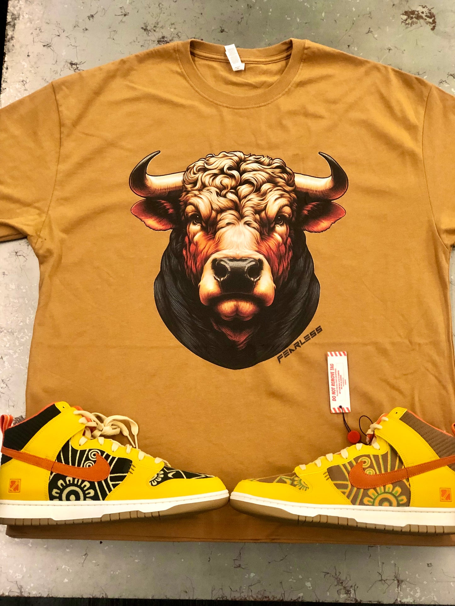 Brown Bull Boxy Tee