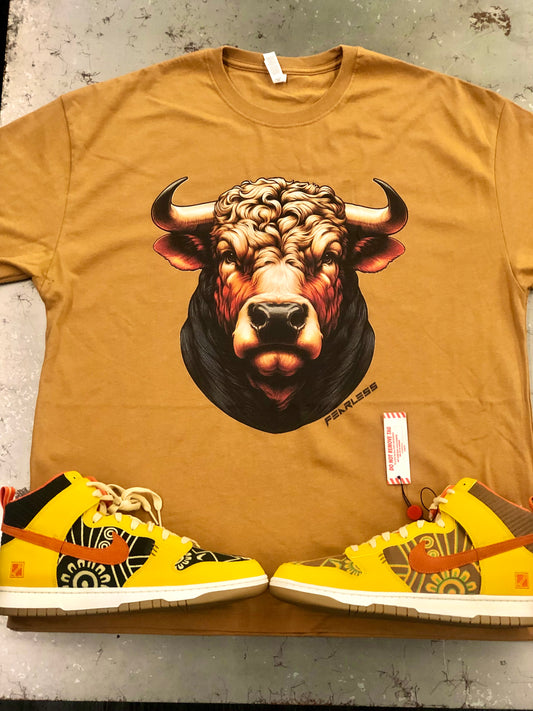 Brown Bull Boxy Tee