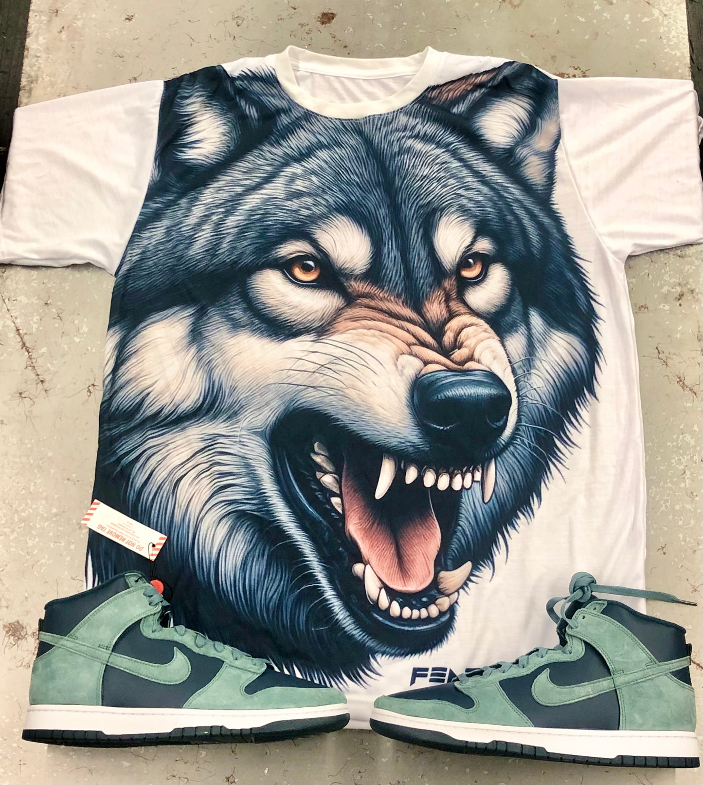 Wolf Allover Print