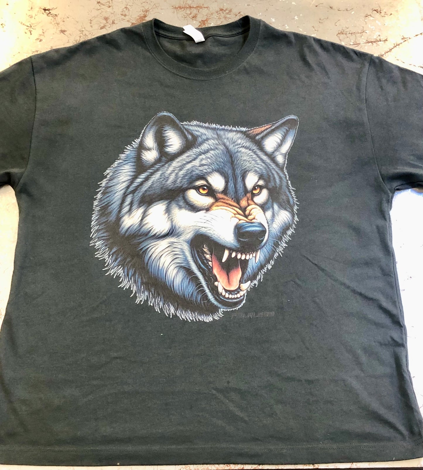 Wolf Boxy Tee