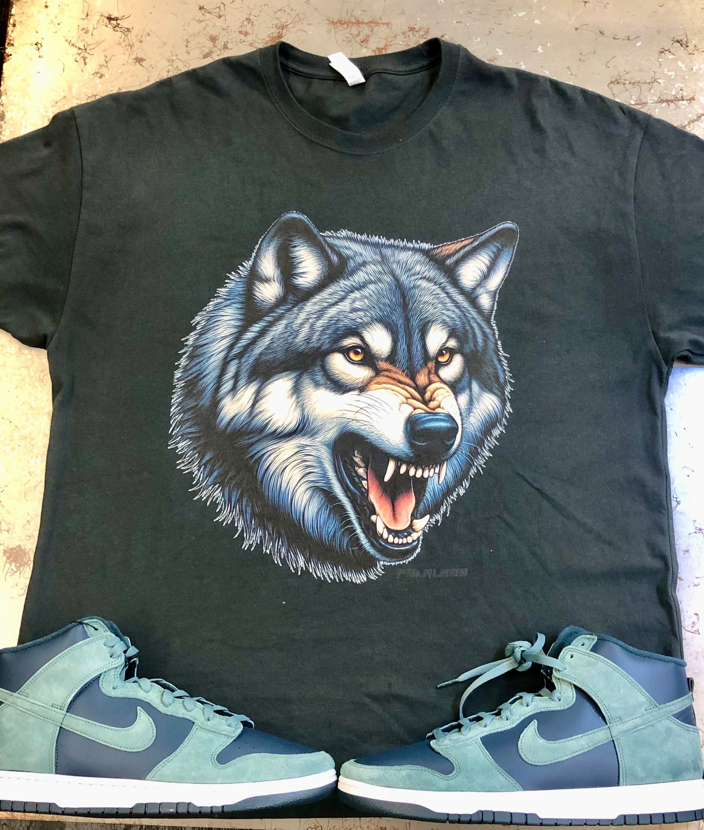 Wolf Boxy Tee