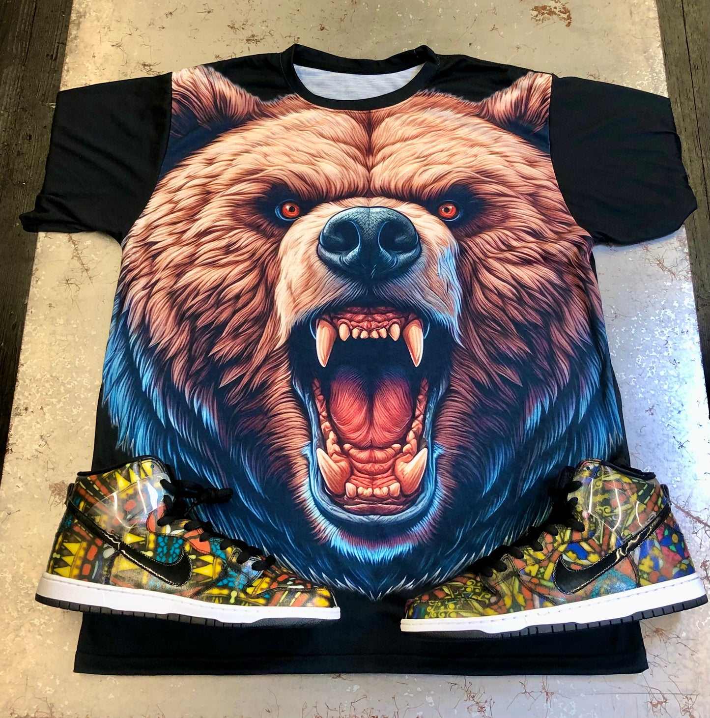 Grizzly Allover Print
