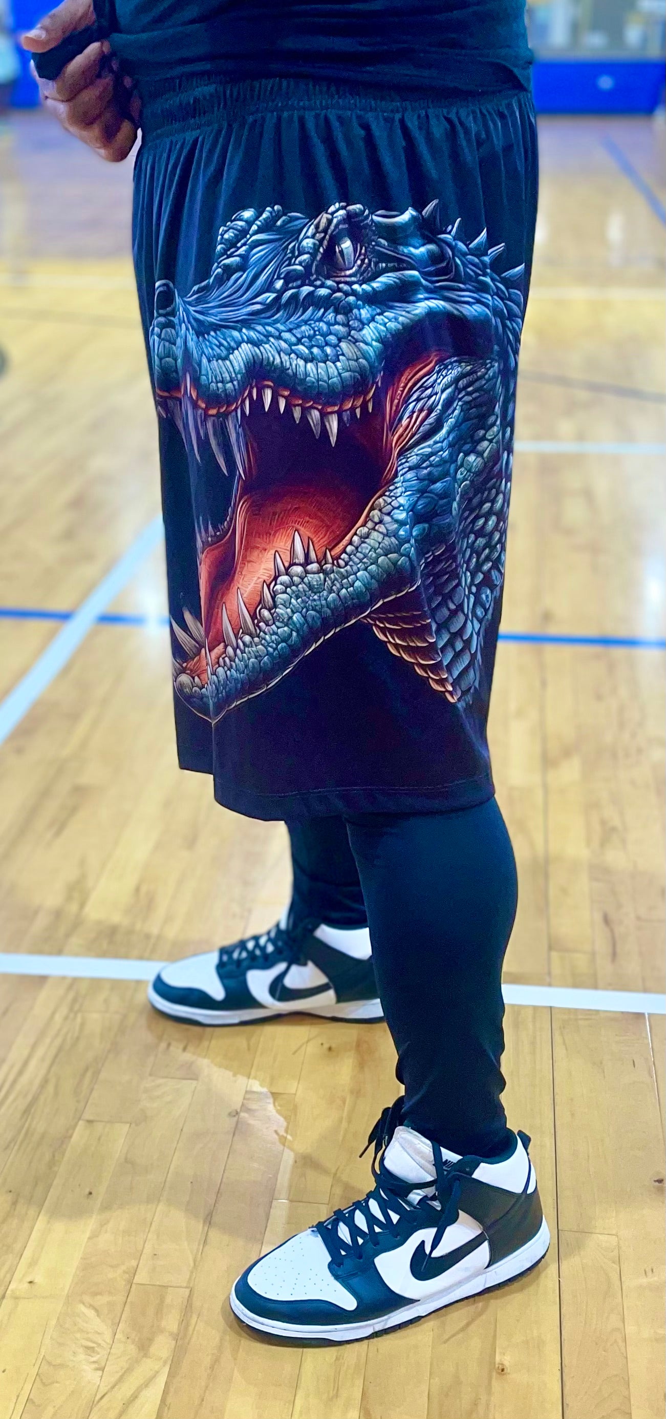 Gator Allover Print (No Pockets)